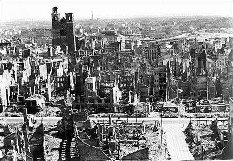 Magdeburg, Zerstrung im II. Weltkrieg