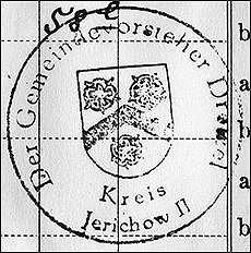 Siegel der Gemeinde Dretzel