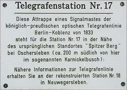 Telegraphenstation Nr.: 17