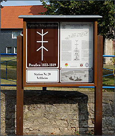 Informationstafel Veltheim