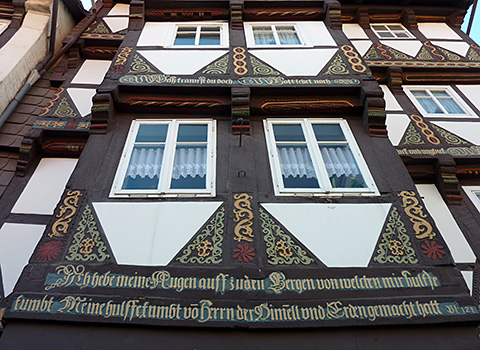 Hornburg, Schmuckfassade