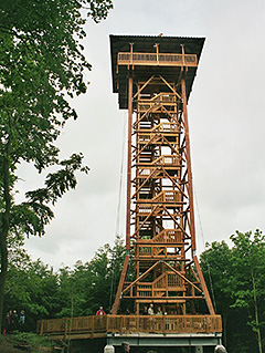 Vrden, Aussichtsturm