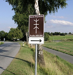 Kneblinghausen, Telegraphenschild