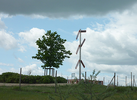 Telegraphenattrappe, Panormaweg